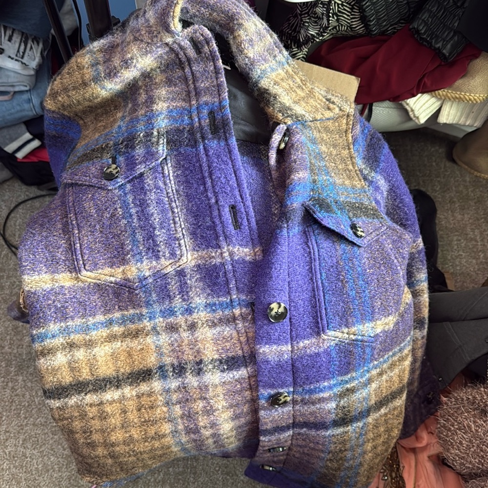 Aritzia Ganna Jacket 73% Wool